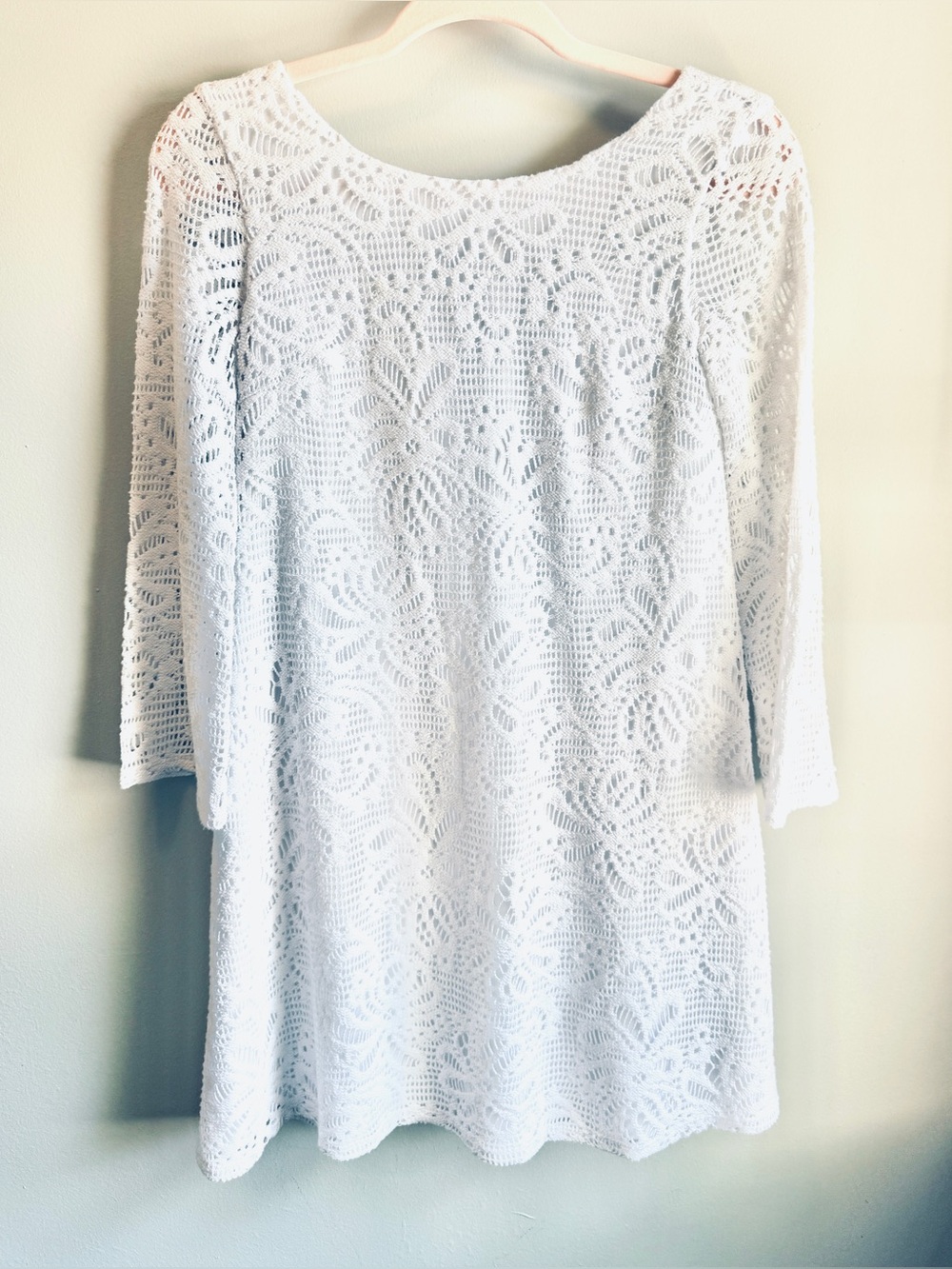 Darling Lilly Pulitzer White Crochet Lace Summer Dress (XXS Women’s) 14-16 Girls